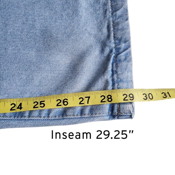 COTTON ON Low Rise Super Baggy Jeans in Breeze Blue Size 30 - Picture 14 of 16